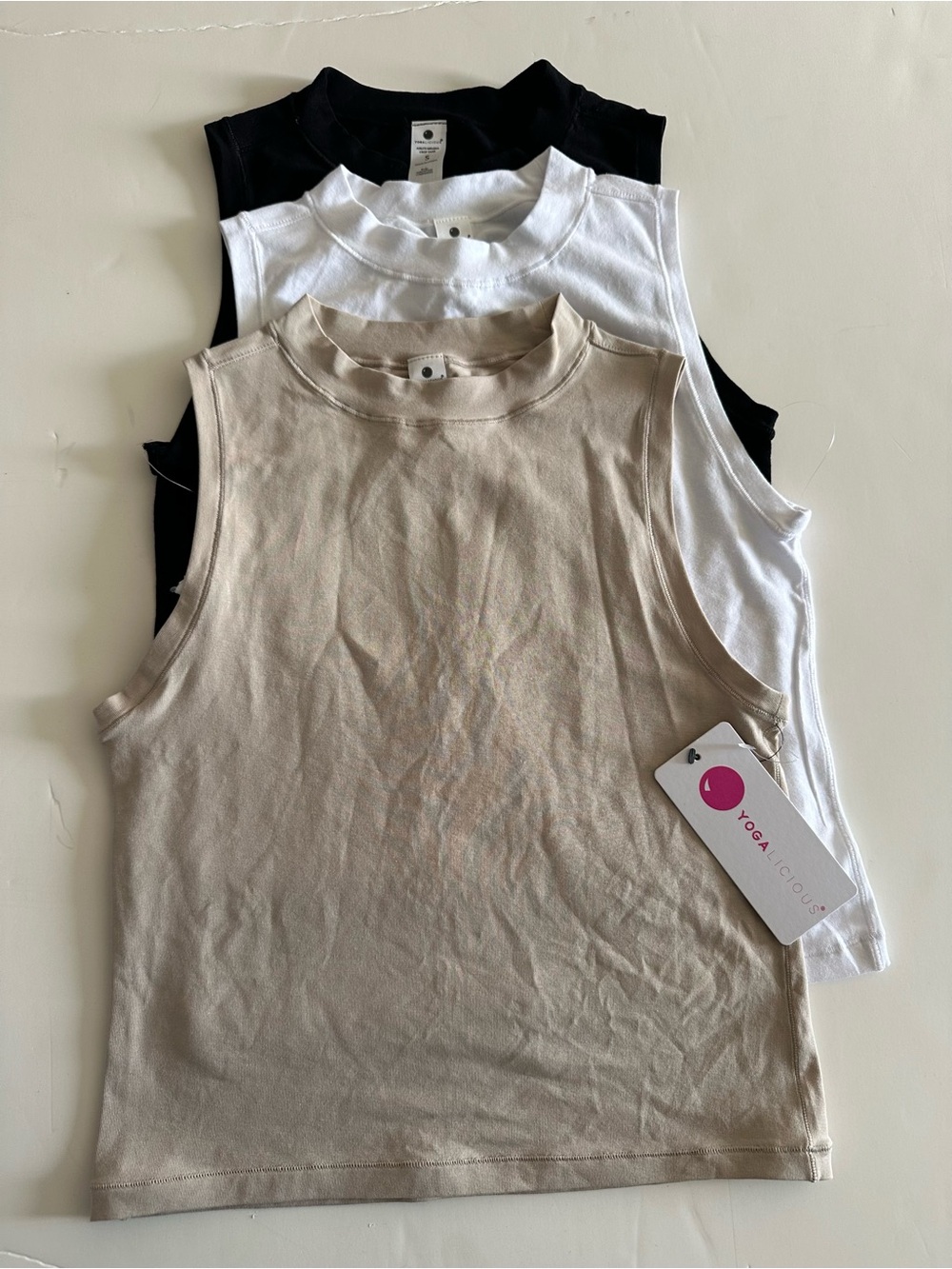 Yogalicious Airlite Melissa Crop Tank 3-Pack